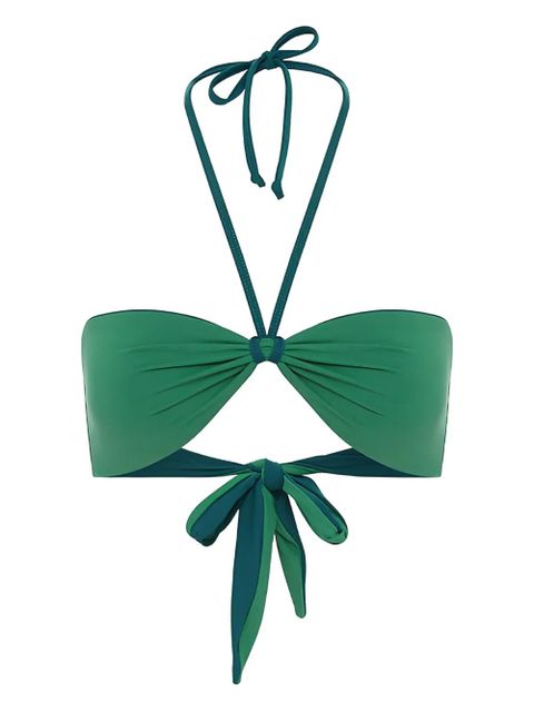 Bond-eye Ida tie-back bandeau - Green