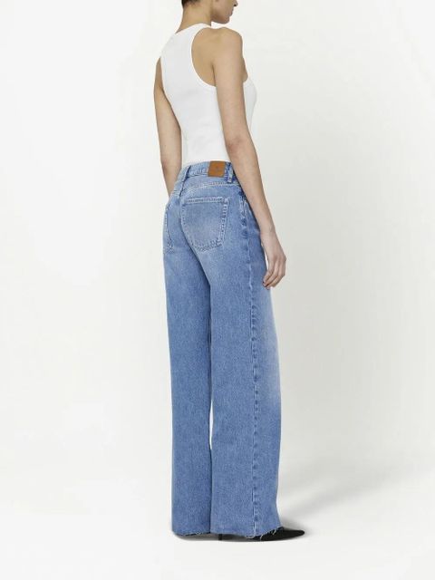 ANINE BING Hugh wide-leg jeans - Blue