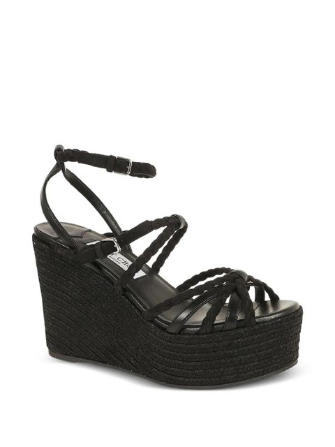Jimmy Choo Nyra braided-strap platform sandals - Black - zdjęcie produktu nr 2