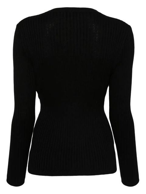 Magda Butrym crochet-bra cardigan - Black - zdjęcie produktu nr 2