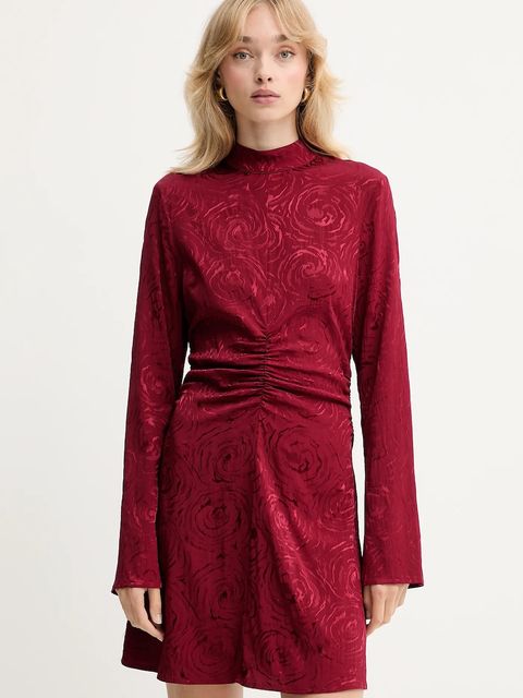 Gestuz sukienka kolor czerwony mini rozkloszowana 10910606 - zdjęcie produktu nr 1