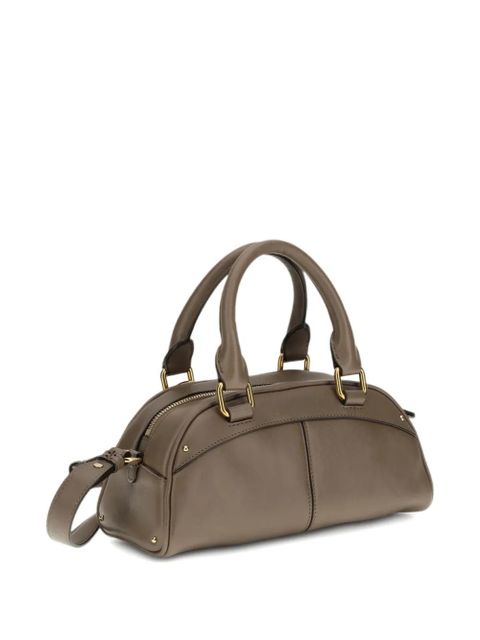 Chloé small Bowling leather tote bag - Neutrals - zdjęcie produktu nr 2