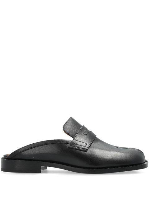 Maison Margiela Tabi City leather mules - Black - zdjęcie produktu nr 1