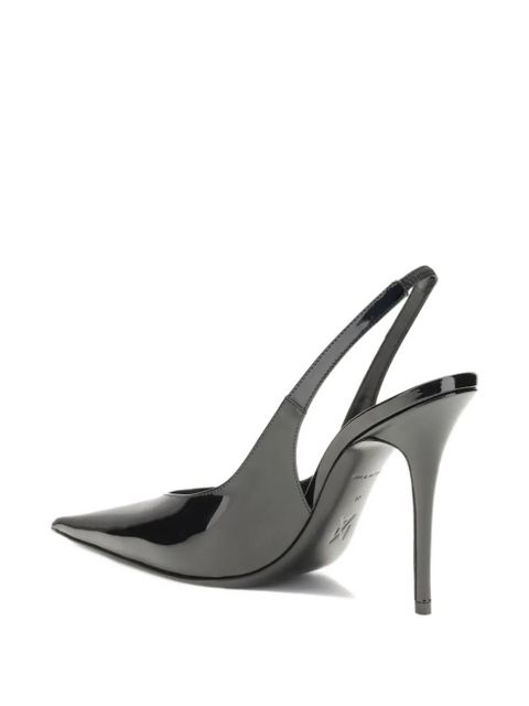 Amina Muaddi 105mm Anok Sling slingback pointed-toe pumps - Black