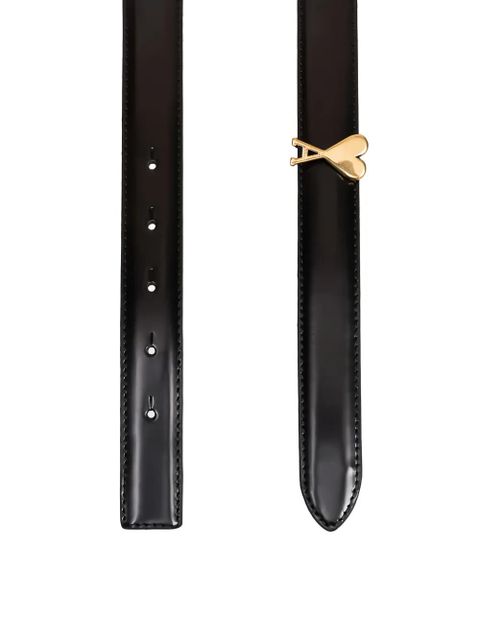 AMI Paris Ami de Coeur buckle belt - Black - zdjęcie produktu nr 2