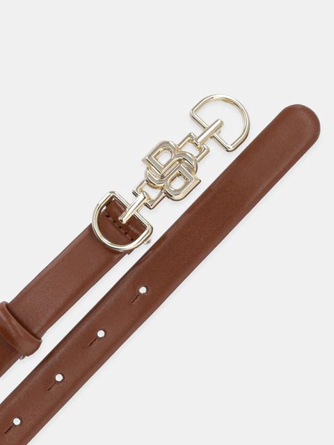 BOSS pasek skórzany B_Icon_Ch-G_Sz20 - zdjęcie produktu nr 2