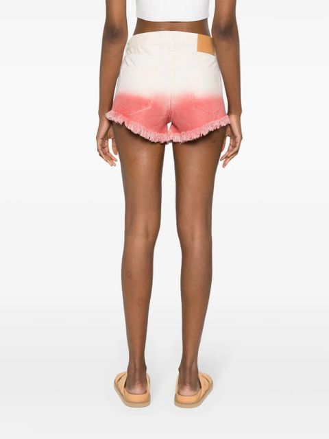 Alanui Bright Hues denim shorts - Neutrals