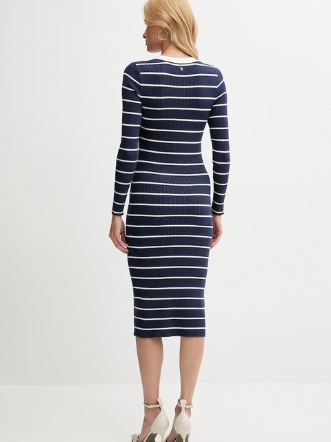 Guess sukienka ANDREA kolor granatowy mini dopasowana W5YK98 Z2YK2