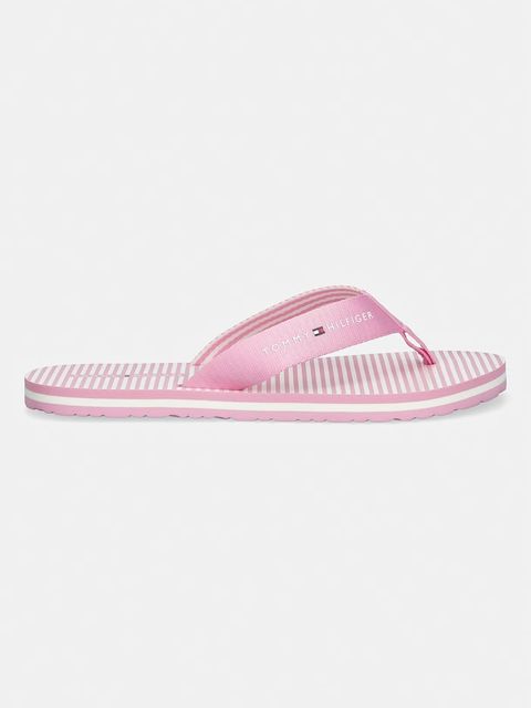 Tommy Hilfiger japonki damskie TH ITHACA STRIPE SUMMER SANDAL - zdjęcie produktu nr 1