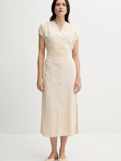 Pedro del Hierro sukienka lniana - zdjęcie produktu nr 1