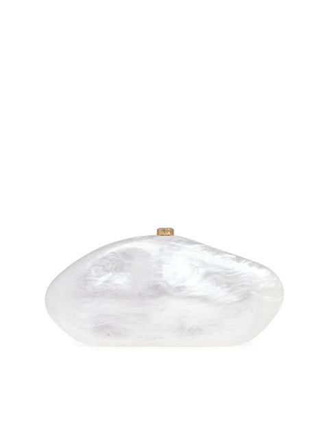 Cult Gaia Caldera clutch bag - Neutrals