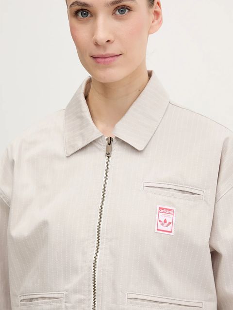 adidas Originals kurtka bawełniana AOP CROP JACKET - zdjęcie produktu nr 1