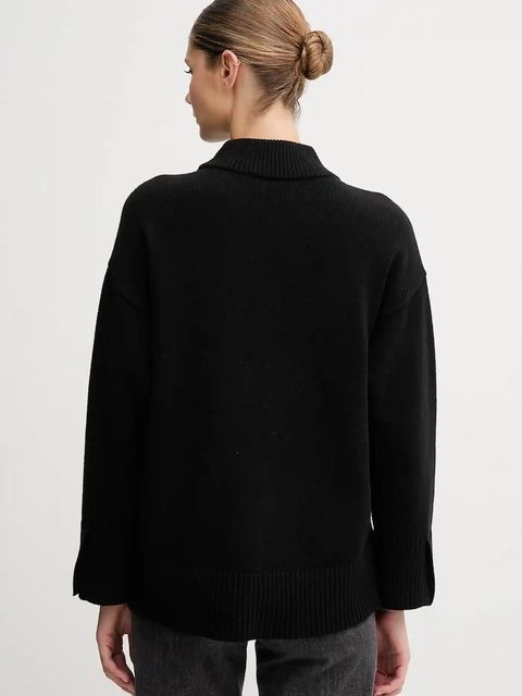 Dkny sweter damski kolor czarny lekki DJ5R0889 - zdjęcie produktu nr 2