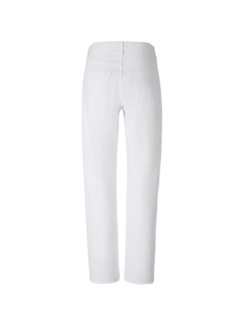 AGOLDE buttoned straight jeans - White - zdjęcie produktu nr 2
