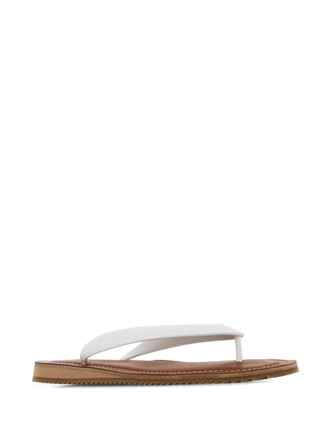 Miu Miu white flip-flops - zdjęcie produktu nr 2