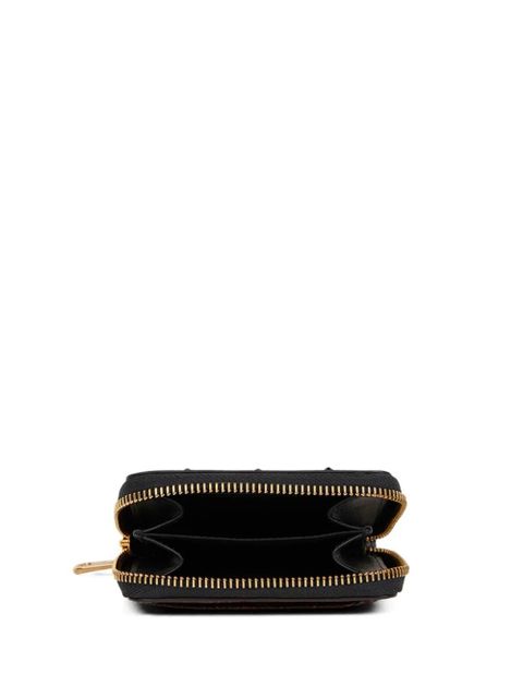 ETRO rhinestone paisley wallet - Brown