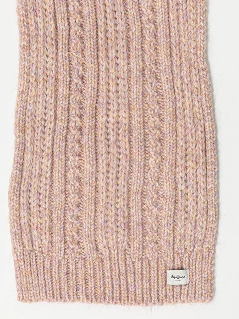 Pepe Jeans szalik damski kolor różowy melanżowy PL0600001 - zdjęcie produktu nr 2