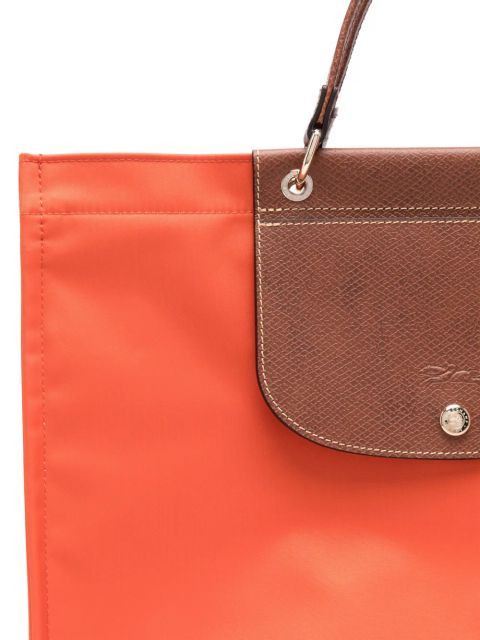 Longchamp large Cabas tote bag - Orange