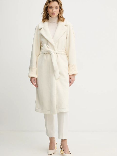 Guess płaszcz LUCREZIA kolor beżowy W5BL63 W4200