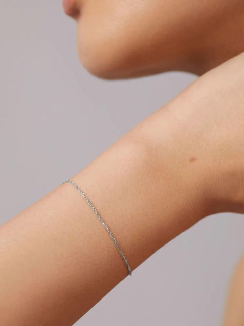 Monica Vinader 14K white gold Shimmer bracelet - Silver - zdjęcie produktu nr 2