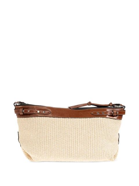 ISABEL MARANT woven leather tote bag - Neutrals