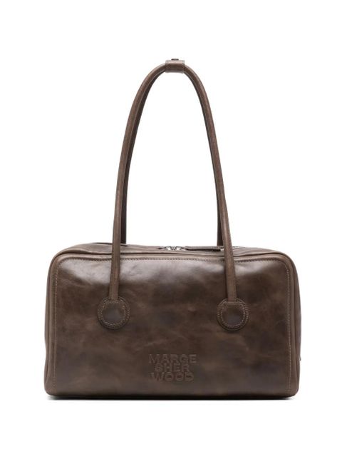 Marge Sherwood Soft Boston shoulder bag - Brown - zdjęcie produktu nr 1