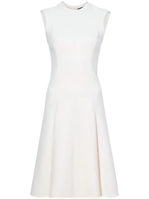 Proenza Schouler Kara pleat-detail dress - White - zdjęcie produktu nr 1