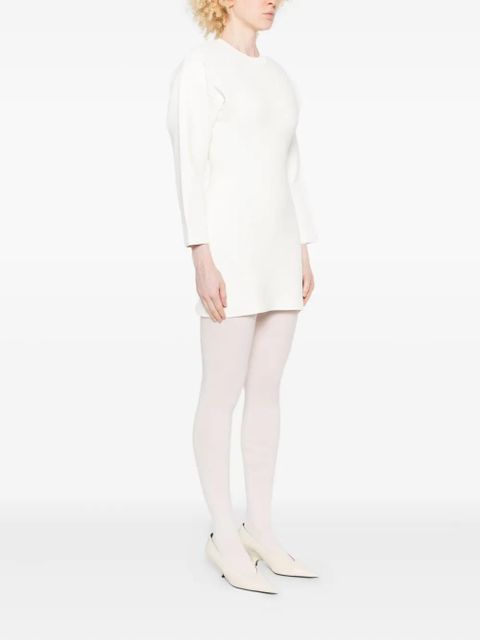 WARDROBE.NYC RHW knit mini dress - White