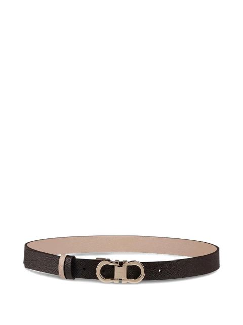 Ferragamo buckle leather belt - Brown - zdjęcie produktu nr 1
