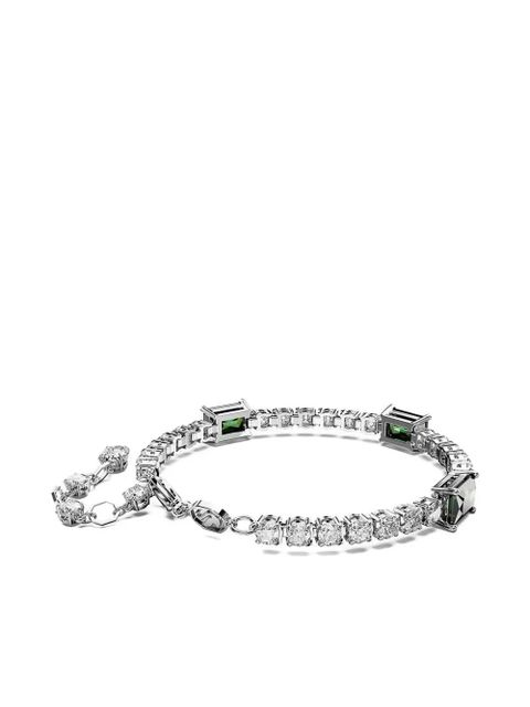 Swarovski crystal-embellished bracelet - Silver