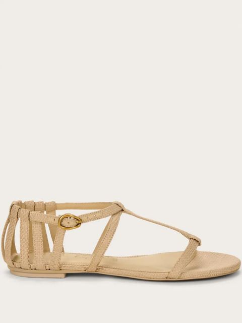 Cult Gaia leather sandals - Neutrals