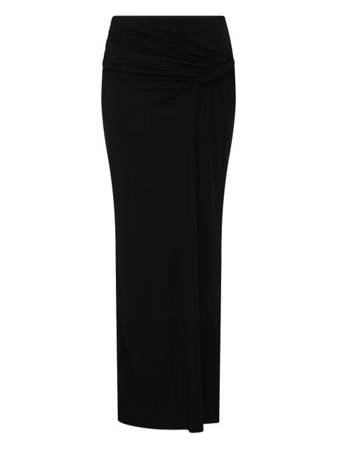 Paris Georgia knotted maxi skirt - Black - zdjęcie produktu nr 1