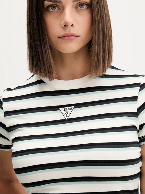 Guess Originals t-shirt damski kolor beżowy W5GI57 J1314