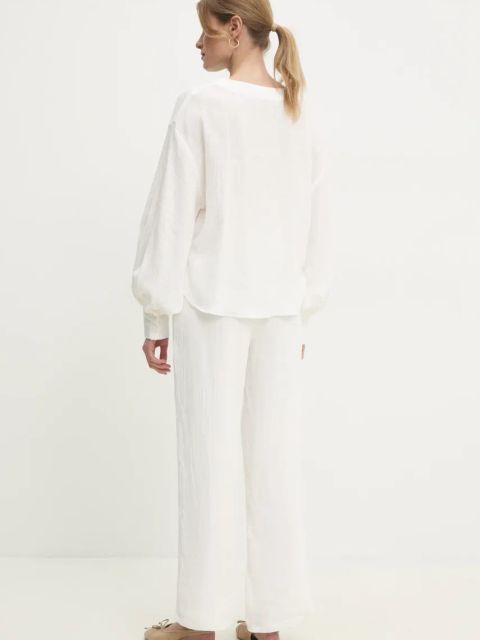 Answear.LAB komplet bawełniany damski kolor biały