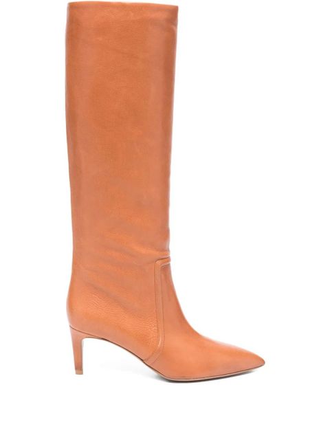 Paris Texas 65mm stiletto pointed boots - Brown - zdjęcie produktu nr 1