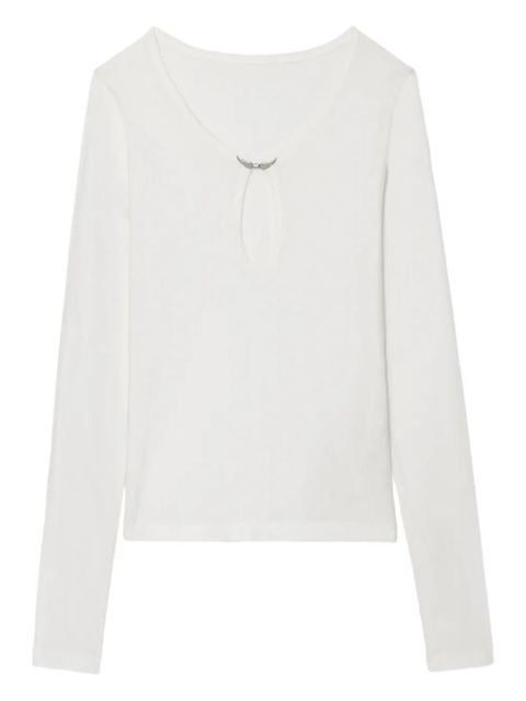 Zadig&Voltaire long-sleeved T-shirt - White - zdjęcie produktu nr 1