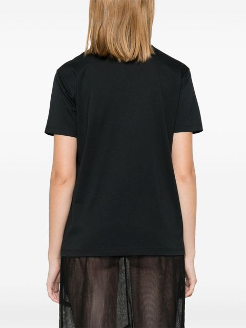 Prada bead-embellished T-shirt - Blue