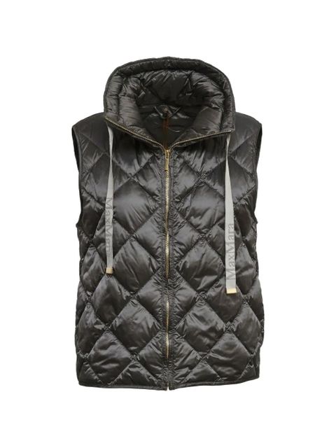 Max Mara diamond-quilted gilet - Black - zdjęcie produktu nr 1
