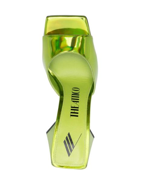 The Attico 115mm Devon sandals - Green