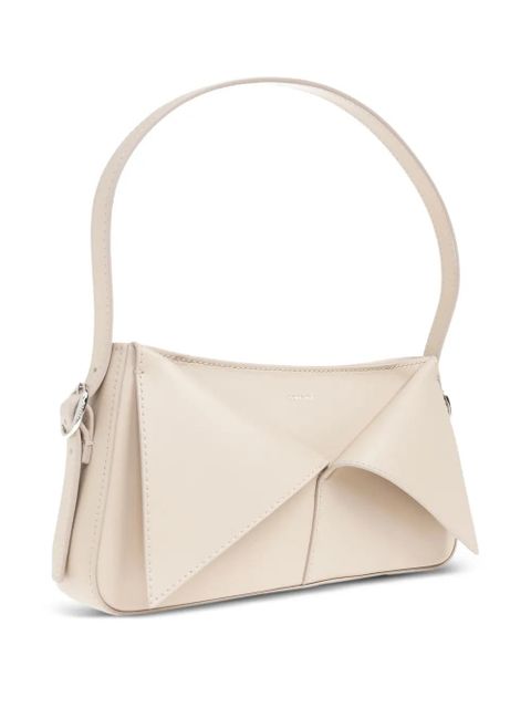 Coperni panelled leather shoulder bag - Neutrals