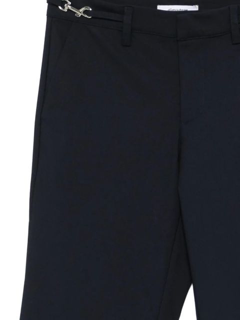 Gimaguas detailed straight trousers - Blue
