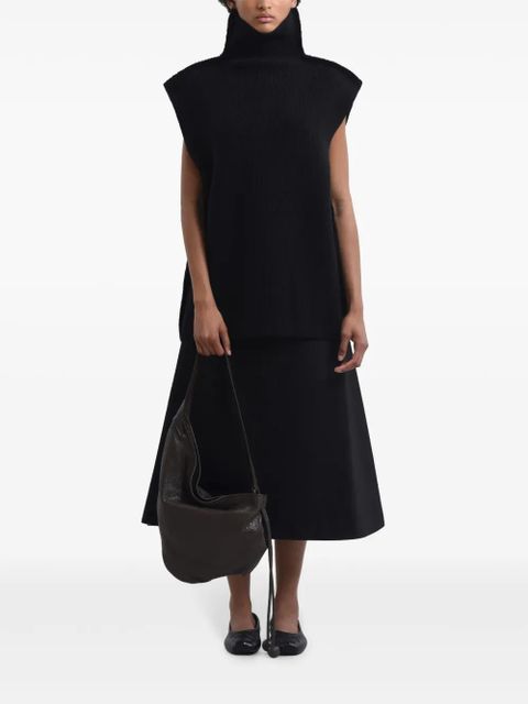 Marni leather shoulder bag - Brown - zdjęcie produktu nr 2