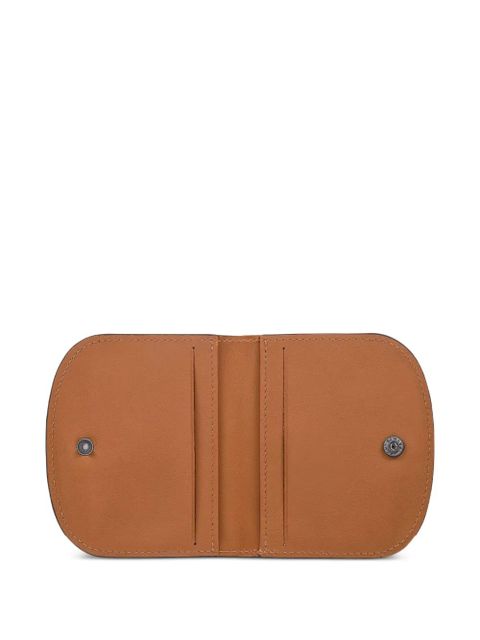 Longchamp Le Pliage Xtra leather card holder - Brown
