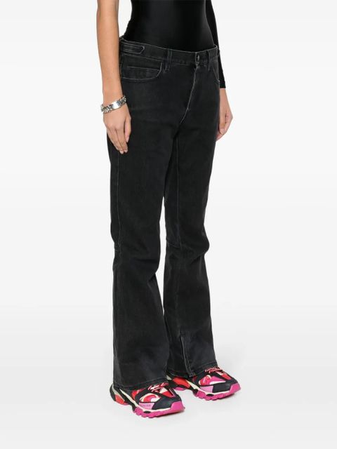 Balenciaga flared skiwear jeans - Grey