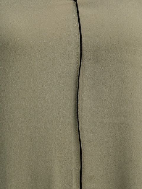 Sisley bluzka damska kolor zielony gładka 5IDTLQ09H