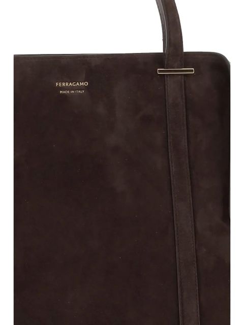 Ferragamo large Folded tote bag - Brown