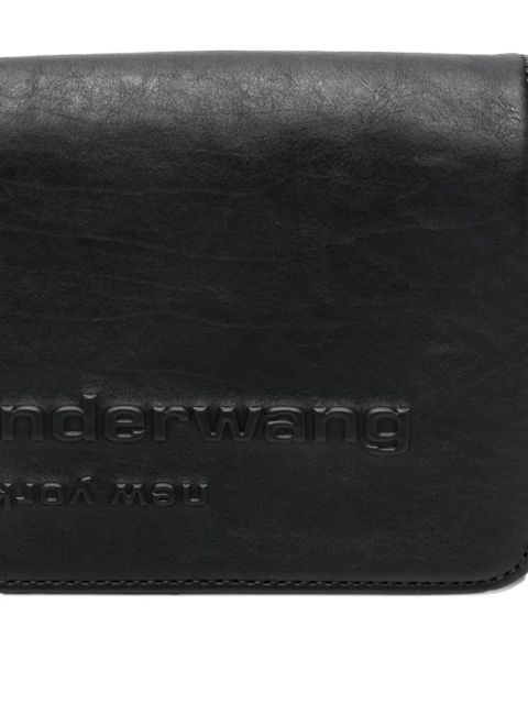 Alexander Wang embossed-logo cross body bag - Black