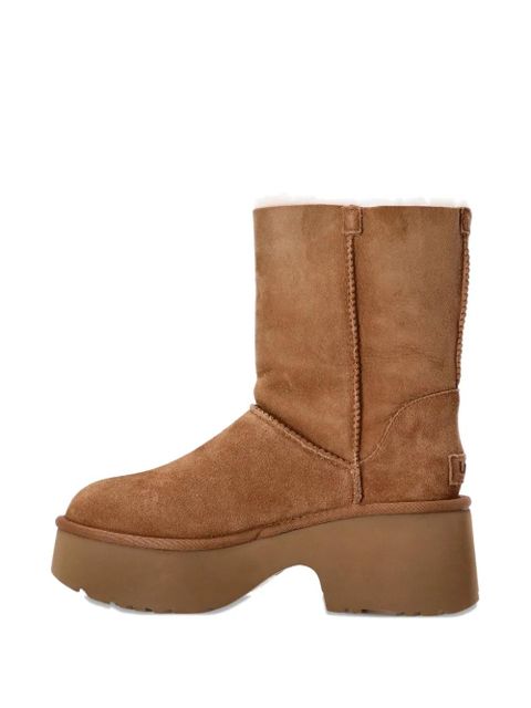 UGG platform suede boots - Brown