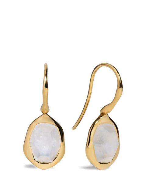 Monica Vinader Odyssey moonstone earrings - Gold - zdjęcie produktu nr 1