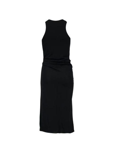 TOM FORD belted midi dress - Black - zdjęcie produktu nr 2